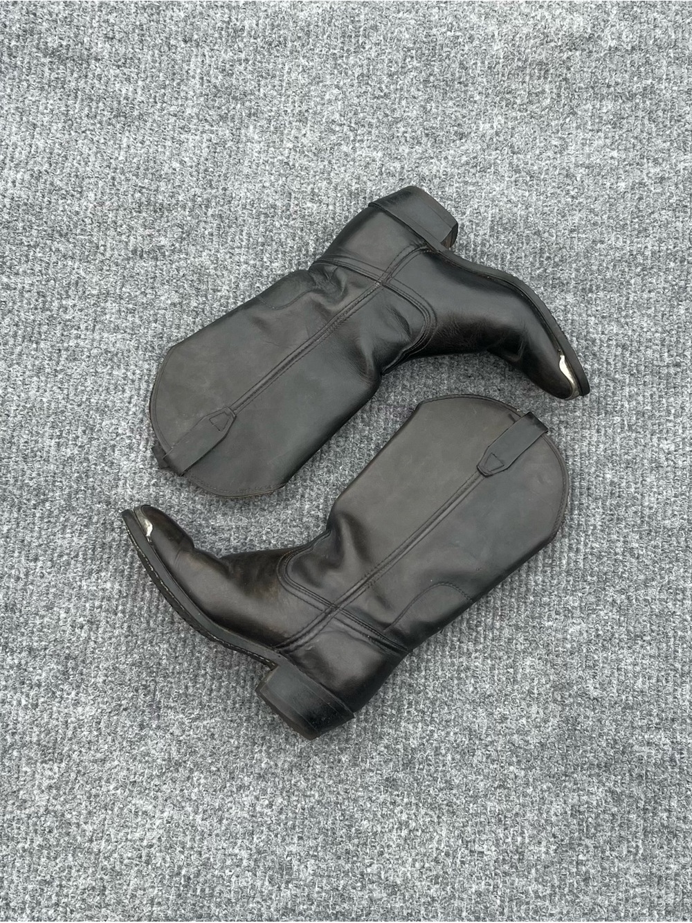 Vintage Leather Cowboy Boots